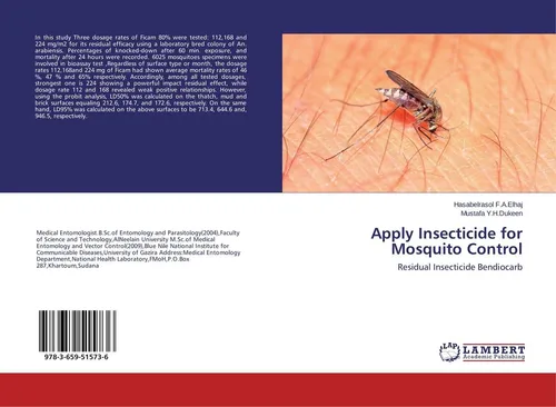 Apply Insecticide for Mosquito Control Hasabelrasol F. A. Elhaj