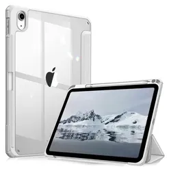 Fintie Hybrid Hülle für iPad (A16) 11 Generation 11 Zoll 2025, iPad 10 Generation 10.9 Zoll 2022 mit Stifthalter - Stoßfeste Schutzhülle mit tr...