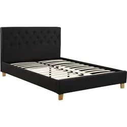 Habitat Garten Bett, Grau, Textil, 190x140 cm - Stylisches Habitat Garten Bett in Grau, aus hochwertigem Textil gefertigt. Ideal für entspannende Nächte, bietet es Komfort und Eleganz in einem modernen Design.