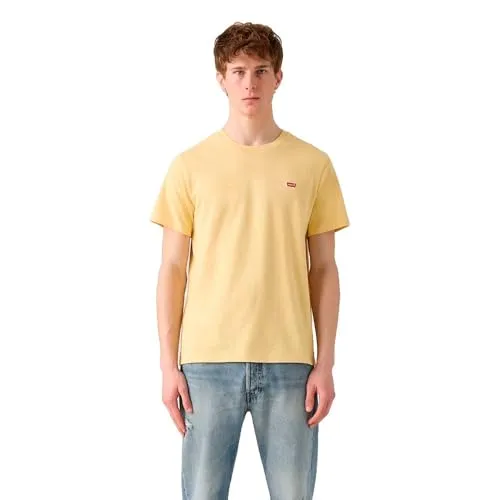 Levi's Herren Ss Original Hm Tee T-Shirt, Straw, L