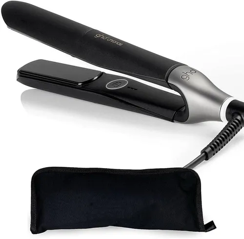 ghd chronos Styler Schwarz - Hochleistungs Haarglätter - Professioneller Haarglätter für alle Haartypen mit 3x schnellerer HD Motion-Responsive Technologie. 24h Halt, 85% mehr Glanz und 2x weniger Frizz für perfekte Styles in einem Zug.