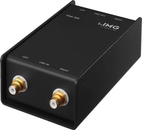 FGA-102: Professioneller Stereo-Line-Übertrager - Licht & Bühne, bietet eine herausragende Klangqualität und ist ideal für Live-Events und Studioanwendungen.