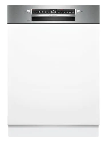 Bosch SMI4HVS14E Geschirrspüler - Teilintegrierter 60 cm Geschirrspüler mit VarioFlex-Körben für flexibles Beladen und Smart Start für energieeffizientes Spülen zu günstigen Zeiten.