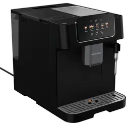 GRUNDIG Kaffeevollautomat KVA 6230 - Kaffeevollautomat mit 1350 Watt, 19 Bar Pumpendruck und 5 Kaffeespezialitäten. Integrierte Aufschäumdüse für perfekten Cappuccino und Latte Macchiato. Ideal für Kaffeeliebhaber!