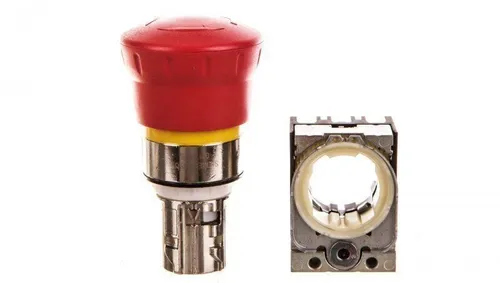 SIRIUS ACT Not-Aus Taster 22mm rot - Fehlerstromschutz (RCD) – Robuster Not-Halt-Pilzdrucktaster mit IP67/IP69K Schutzart, ideal für sichere Anwendungen in industriellen Umgebungen.