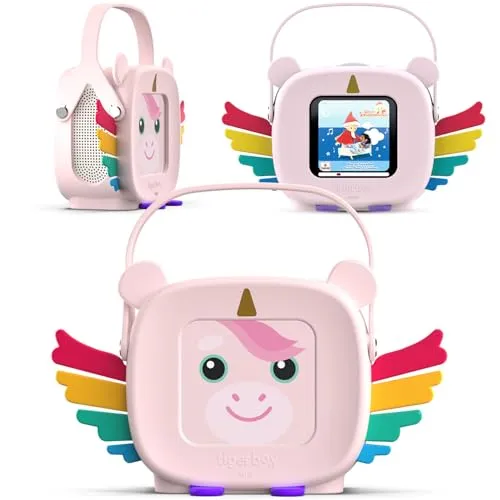 tigerbox MINI Starterset Elphi Einhorn - Kinder-Musikbox für die Kleinsten mit Zugang zu tigertones und tigercards. Fördert die frühkindliche Entwicklung durch Musik und Geschichten.