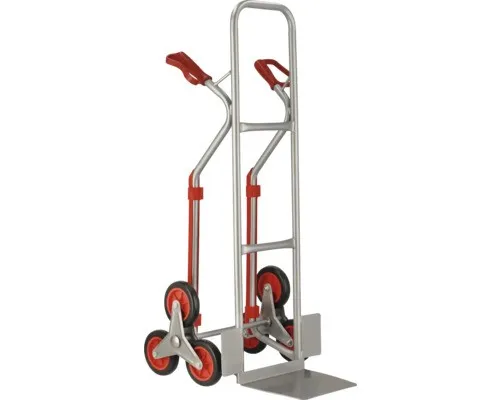 Sackkarre Cargo Point Treppensteiger 150 kg - Robuste Sackkarre aus verzinktem Stahl, ideal für den Transport schwerer Lasten. Perfekt für Treppen und unebene Flächen, bietet Stabilität und Langlebigkeit.
