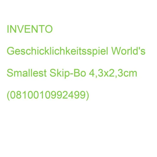 Worlds Smallest Super Impulse - Mini Skip-BO Kartenspiel, das weltbekannte Spiel in kompakter Form für Sammler ab 7 Jahren