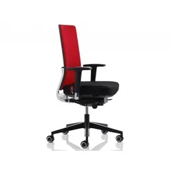 Köhl Air-Seat Anteo Alu Bürostuhl mit verstellbarer Sitztiefe - Bürostuhl mit innovativem Air-Seat, der Rückenmuskulatur fördert und gesunde Sitzhaltung unterstützt. Inklusive Lordosenstütze und 5 Jahre Garantie für höchsten Komfort.