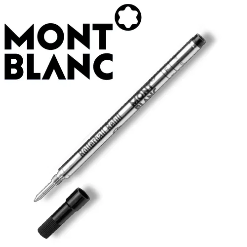MontBlanc Rollerball Tintenschreiber Refill mine F Mystery Black Schwarz