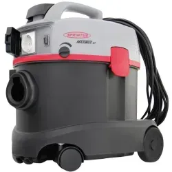 Sprintus Maximus PT Staubsauger inkl. Steckdose - Kompakter Gewerbetrockensauger mit 13 Liter Behältervolumen und 700 W Leistung, ideal für effiziente Teppichreinigung und vielseitigen Einsatz in der Industrie.