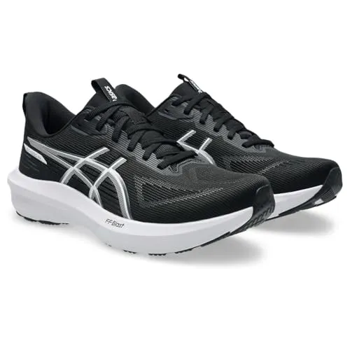 ASICS GT-1000 14 Stabilitätsschuh Herren - Schwarz, Weiß - Laufschuhe mit FF BLAST Dämpfung für hohen Laufkomfort und LITETRUSS-Stützsystem zur Stabilisierung bei Überpronation – ideal für jeden Lauf.
