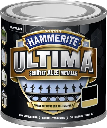 Hammerite Metallschutzlack ULTIMA matt Rubinrot RAL 3003 250ml Rostschutz