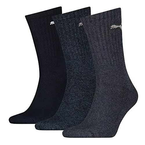 Puma Herren Crew Socken, Marineblau, 49 EU