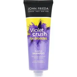John Frieda Sheer Blonde Violet Crush Tönungsshampoo 250 ml - Tönungsshampoo für blonde Haare, 250 ml. Reinigt sanft, entfernt Rückstände und sorgt für strahlenden Glanz. Ideal zur Unterstützung der Pflege und für ein frisches Gefühl.