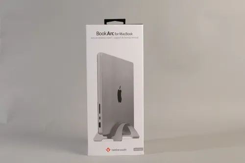 Twelve South BookArc for MacBook - Space-Saving Vertical Stand - Systemzubehör für MacBooks, jetzt kompatibel mit M1 MacBooks, optimiert Ihren Arbeitsplatz und verbessert die Luftzirkulation.