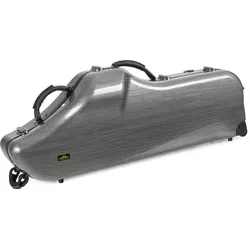 Lechgold Deluxe Koffer für Bariton-Saxophon - Robustes Formetui mit Rollen für Baritonsaxophone, bietet optimalen Schutz durch schockabsorbierende Hartschale und ist wetterfest. Ideal für Musiker, die viel unterwegs sind.