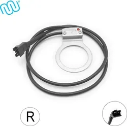 windmeile PAS KM-DH Sensor Pedalsensor für E-Bikes, 3-Pin JST Rechts - Schwarz - Präziser PAS Pedalsensor für E-Bikes, einfach zu montieren und kompatibel mit 6 Magnetscheiben. Ideal für eine zuverlässige Unterstützung beim Radfahren. Kabellänge: 65-68 cm.