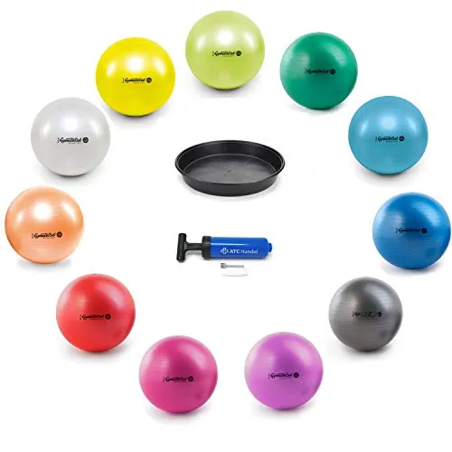 Original Pezzi Gymnastikball Maxafe Ø 42, 53, 65 & 75cm - bis 400 kg belastbar, in vielen Farben - Der Original Pezzi Maxafe Gymnastikball überzeugt mit seiner samtigen Oberfläche und einer Belastbarkeit von bis zu 400 kg. Ideal für Fitness, Gymnastik und als praktischer Sitzball im Büro. In verschiedenen Größen und Farben erhältlich.