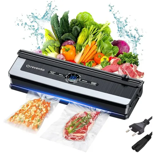 Aroma Vakuumierer - 30 cm Vakuumiergerät mit stabiler Schweißnaht - Multifunktionales Vakuumiergerät für die Aufbewahrung von Lebensmitteln. Mit automatischer Vakuumversiegelung und 135 W Leistung sorgt es für frische Lebensmittel und einfache Handhabung.