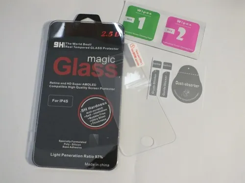 Panzer Schutzfolie 9H passend für  iPhone 4 / 4S SINTECH© Premium