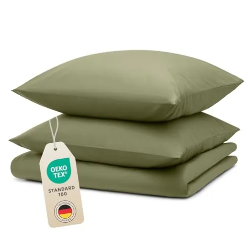 Blumtal Oeko-TEX Mikrofaser Bettwäsche - Bettwäsche-Sets aus pflegeleichter, atmungsaktiver Mikrofaser, zertifiziert nach Oeko-TEX, fussel- und faltenfrei für einen entspannten Schlaf.