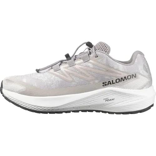 Salomon AERO Flow GRVL Herren Gravel Laufschuhe - Leichtgewichtige Gravel Laufschuhe mit Energy Foam-Zwischensohle für dynamischen Komfort. Das quickLACE-System sorgt für einen mühelosen Sitz, während die optimierte Außensohle sicheren Grip auf verschiedenen Untergründen bietet.