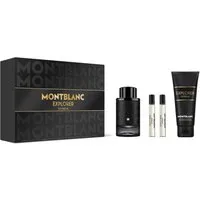 Montblanc Explorer Extreme Eau De Parfum Spray 100ml Set - Entdecken Sie das Montblanc Explorer Set mit 4 Teilen: Enthalten sind ein 100 ml Eau de Parfum und Duschgel. Perfekt für Damen und Unisex – ein elegantes Dufterlebnis für jeden Anlass.