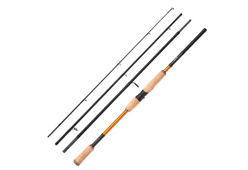 Shimano Fishing STC AX Spinnrute 2.40 m - 10-30 g - Angelruten - Kompakte 4-teilige Spinnrute mit nur 65 cm Transportlänge, ideal für unterwegs. Mit hochwertiger Nanosheet-Technologie für herausragende Wurf- und Drill-Performance.