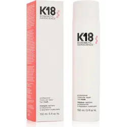 K18 Pro Molecular Repair Hair Mask 150 ml - Haarkuren zur Reparatur geschädigter Haare nach chemischen Behandlungen. Schließt die Cuticula und sorgt für weiches, geschmeidiges Haar dank wertvoller Pflegestoffe.
