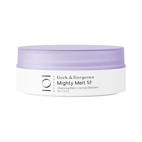 Geek & Gorgeous Mighty Melt Cleansing Balm - Sanfter Reinigungsbalsam für das Gesicht, für alle Hauttypen, inkl. sensible Haut, mit milden Tensiden, 98ml