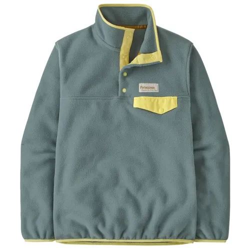 Patagonia Women's Lightweight Synchilla Snap-T Fleece Pullover XL türkis - Leichter Fleece-Pullover in Türkis, ideal für Reisen und Wandern. Aus 100% Polyester, ohne Kapuze und bequem für den täglichen Einsatz. Entdecken Sie weitere Patagonia Produkte bei Bergfreunde.de!