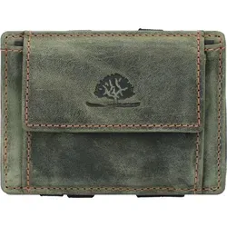 Greenburry Geldbörse Vintage Magic Wallet mit RFID-Schutz - Herren-Geldbörsen, stilvolle Vintage-Optik mit RFID-Schutz für sichere Aufbewahrung von Karten und Bargeld.