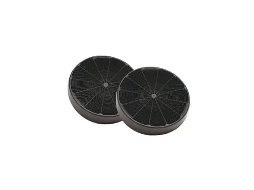 Franke Aktivkohlefilter Set 112.0016.755 - 2-teiliges Set mit einem Durchmesser von 19,6 cm und einer Höhe von 3 cm. Ideal für die Verwendung in verschiedenen FRANKE Dunstabzugshauben und sorgt für frische Luft in Ihrer Küche.