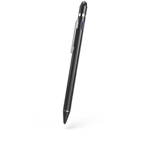 Hama Aktiver Stift für Tablet - Ultrafeiner Eingabestift mit 1,5mm Spitze, kompatibel mit iOS & Android, aufladbar für präzises Zeichnen und Schreiben