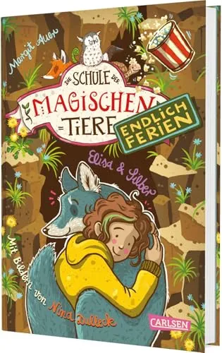 Die Schule der magischen Tiere. Endlich Ferien 9: Elisa und Silber: Fröhliches Kinderbuch ab 8 Jahren über sprechende Tiere (9)