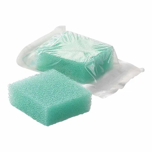 Ligasano grün steril Wundputzer 2x5x5 cm - 10 Stück - Arzneimittel für die sterile Wundversorgung, besonders sanft zur Haut und ideal für die schnelle Erste Hilfe.