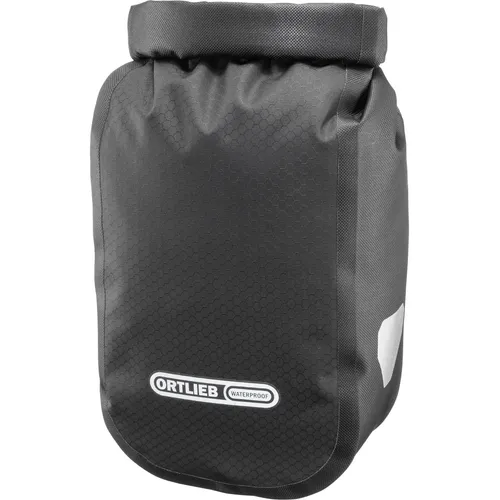 Ortlieb Fork-Pack 4.1 L | Schwarz Matt - Fahrradtasche für Gabelmontage mit 4.1 L Volumen, wasserdicht und ideal für Bike-Packing. Robustes PU-beschichtetes Nylon für langlebige Nutzung.