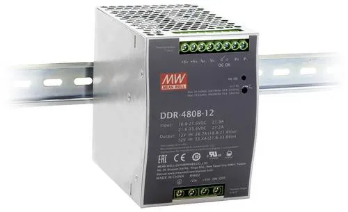 MEAN WELL DDR-480D-12 DC/DC-Wandler 12V 33.4A 400.8W Anzahl Ausgänge: 1 x Inhalt 1St.