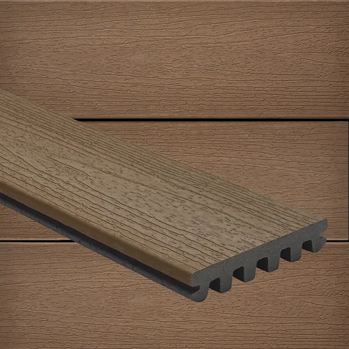 Terrassendielen Trex Enhance Basics WPC - Holzstruktur mit Nut - Holzfliesen aus WPC, frostbeständig und kratzfest. Ideal für Terrasse, Balkon oder Pool. Kein Streichen nötig - einfach genießen!