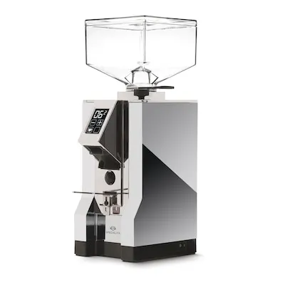 Eureka Mignon Specialita 16CR - Chrom Espressomühle, kompaktes Design mit Touch-Display und präzisem Mahlwerk für perfekten Kaffee