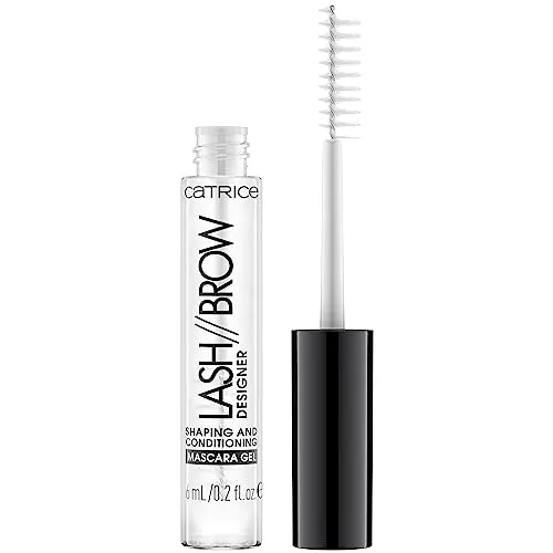 Catrice Lash Brow Designer Shaping And Conditioning Mascara Gel, Augenbrauengel, Nr. 010, Transparent, langanhaltend, vegan, ohne Mikroplastikpartikel, Nanopartikel frei, ohne Parfüm, 1er Pack (6ml)