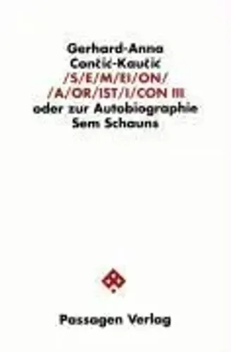 Concic-Kaucic, G: Semeion Aoristicon 3 | Taschenbuch - Fesselnde Erzählende Literatur von Gerhard-Anna Concic-Kaucic, 224 Seiten im handlichen Taschenbuchformat. Entdecken Sie spannende Geschichten aus der Belletristik!