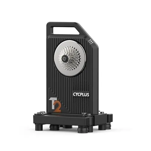 CYCPLUS T2 Fahrradtrainer für realistisches Indoor-Cycling & genaue Daten mit App-Trainingsunterstützung