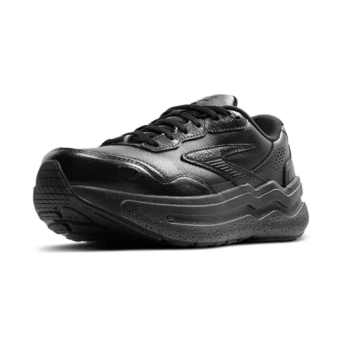 BROOKS Damen Ghost Max L Sneaker - Bequeme Laufschuhe in Schwarz, Größe 38 EU - Laufschuhe mit DNA LOFT v2 Compound für optimale Druckentlastung bei jedem Schritt, ideal für lange Läufe und Trainingseinheiten.