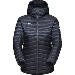 Mammut Albula IN Kapuzenjacke Damen marine M - Funktionsjacke aus 100% Recyclingpolyester mit PFC-freier DWR-Imprägnierung für leichten Näseschutz. Ideal für Herbst/Winter, bietet hervorragendes Wärme-Gewichts-Verhältnis und bequeme Passform.