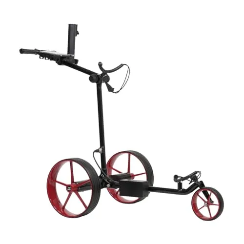 tour made RT-630 / RT-630S Golftrolley Elektrisch I Dual Motor I Rückwärtsgang I Bergabfahrbremse I Lithiumakku für 27-36 Loch I viel Zubehör I Deutsche Markenqualität