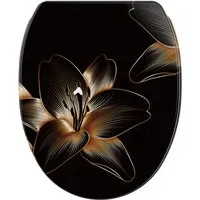 Sanilo WC-Sitz mit Absenkautomatik & Top Fix - Hochwertiger Toilettendeckel in vielen Designs - Toilettendeckel mit Absenkautomatik, antibakterieller Oberfläche und einfacher Montage von oben – ideal für hygienischen Komfort und individuelles Badezimmerdesign.