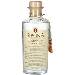 Sibona La Grappa di DOLCETTO 40% Vol. 0,5l
