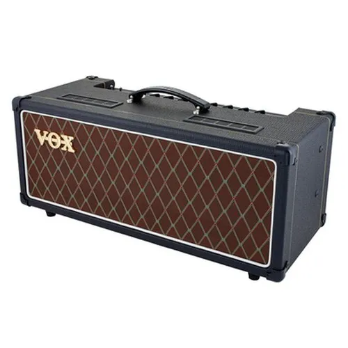 Vox AC15H Vollröhren E-Gitarren Topteil - Gitarrenverstärker mit 15W Leistung, 3x 12AX7 und 2x EL84 Röhren für warmen Klang, ideal für Live-Performances und Studioaufnahmen.